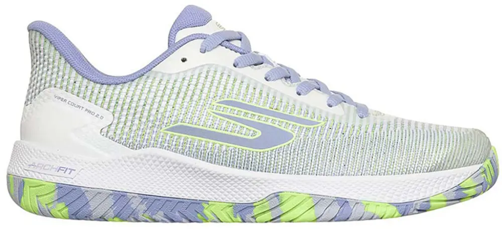 Giày Skechers Viper Court Pro 2.0 ‘White Perikinkle’ 172109-WPW