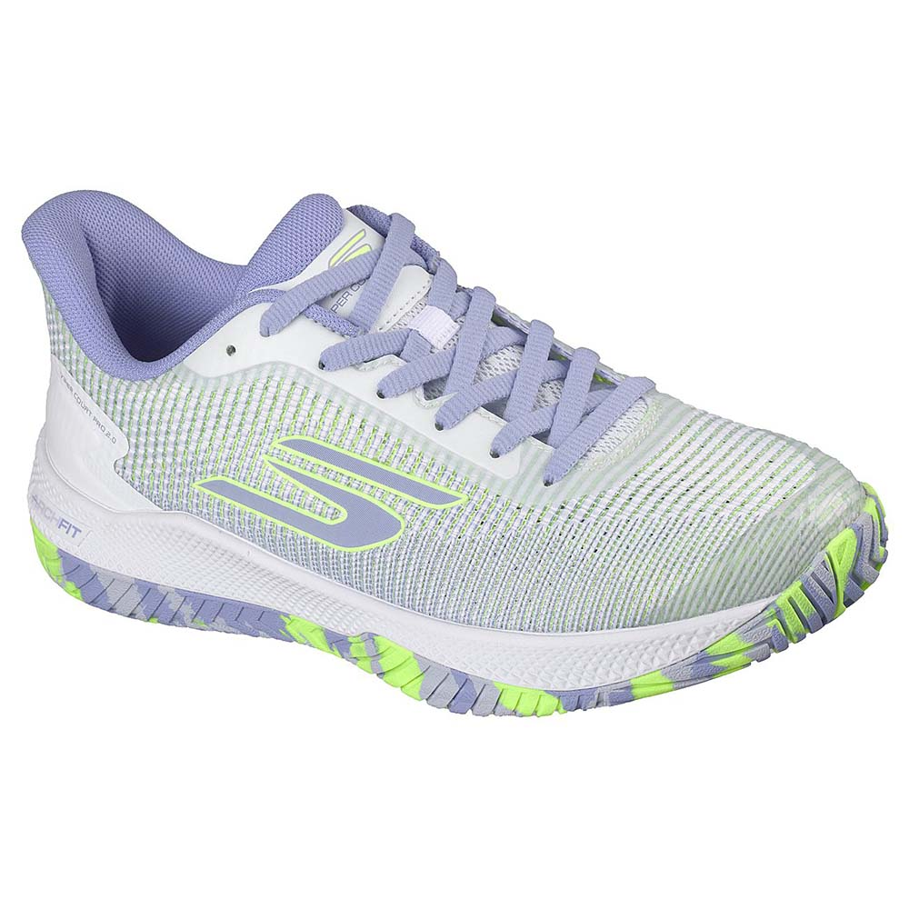 Giày Skechers Viper Court Pro 2.0 ‘White Perikinkle’ 172109-WPW - Ảnh 5