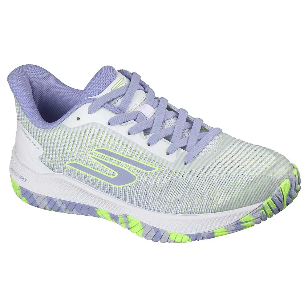 Giày Skechers Viper Court Pro 2.0 ‘White Perikinkle’ 172109-WPW - Ảnh 5