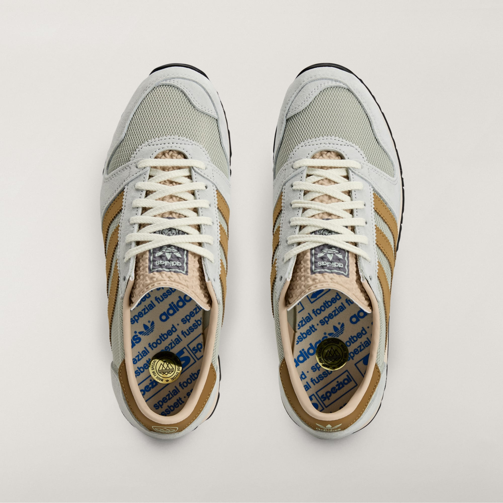 Alternative view of Giày Adidas LONGRIDGE SPZL 'Wonder Silver' KK3669