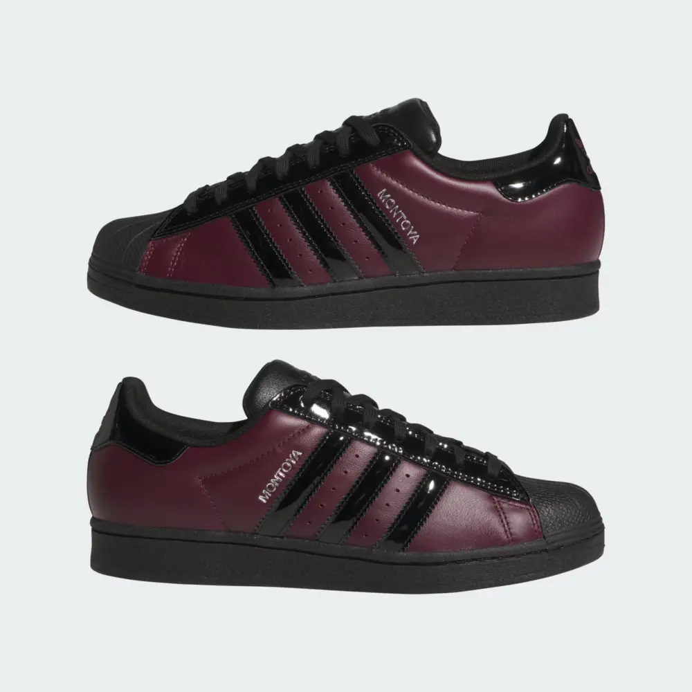 Alternative view of Giày Adidas SUPERSTAR ADV X MARCOS MONTOYA 'Maroon' KI6735