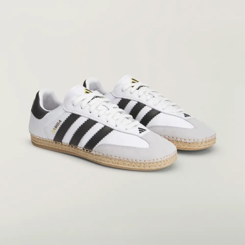 Giày Adidas CLOT Samba By Edison Chen 'White' KJ0274 - Ảnh 3