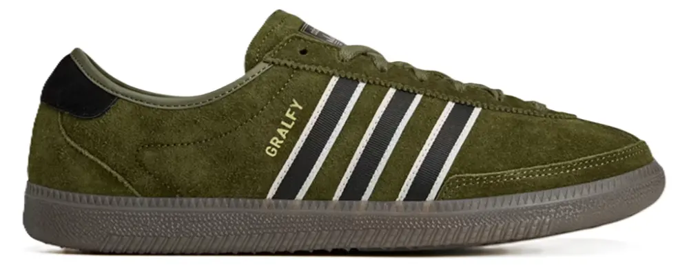 Giày Adidas Trainer GRALFY SPZL 'Olive' KK4203