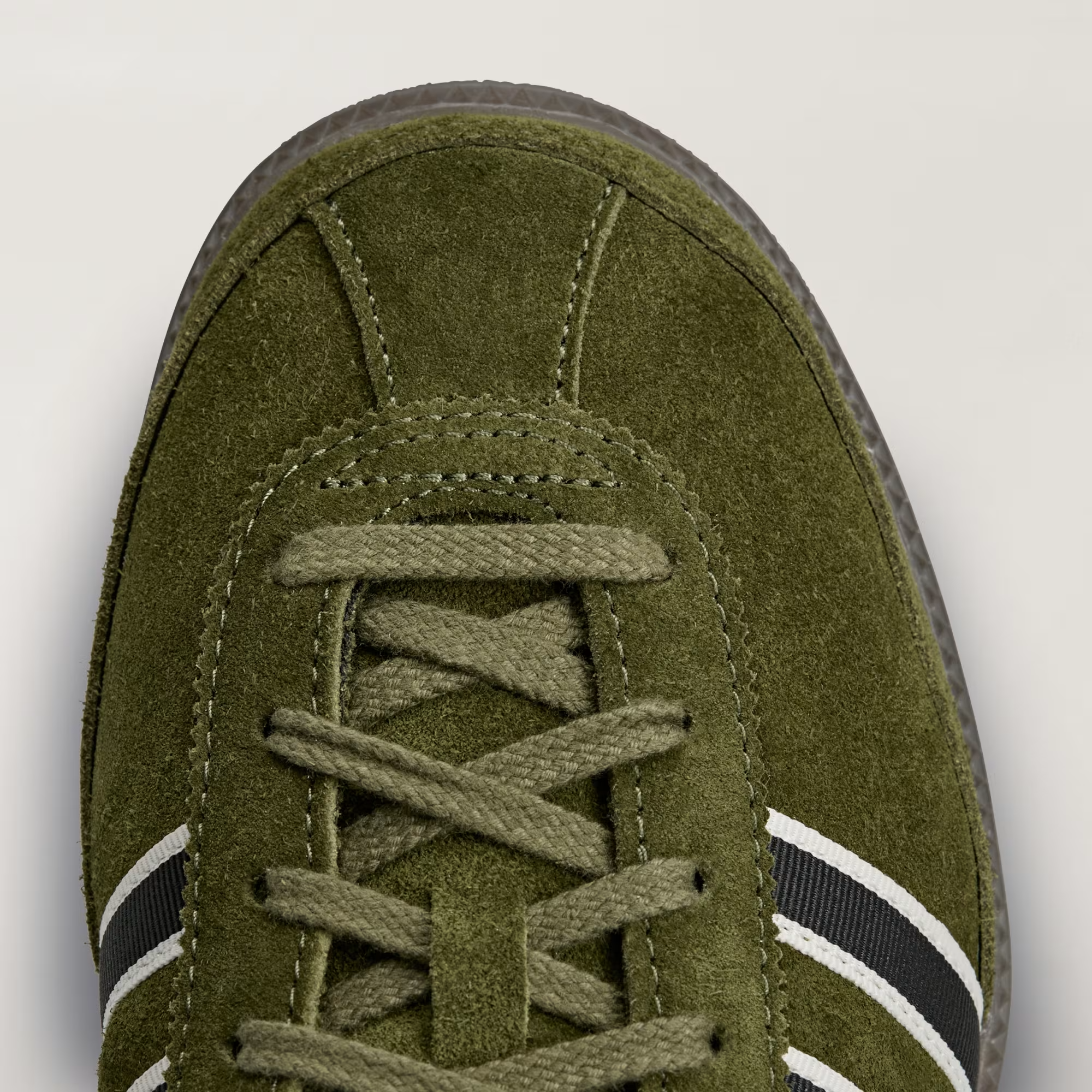 Alternative view of Giày Adidas Trainer GRALFY SPZL 'Olive' KK4203