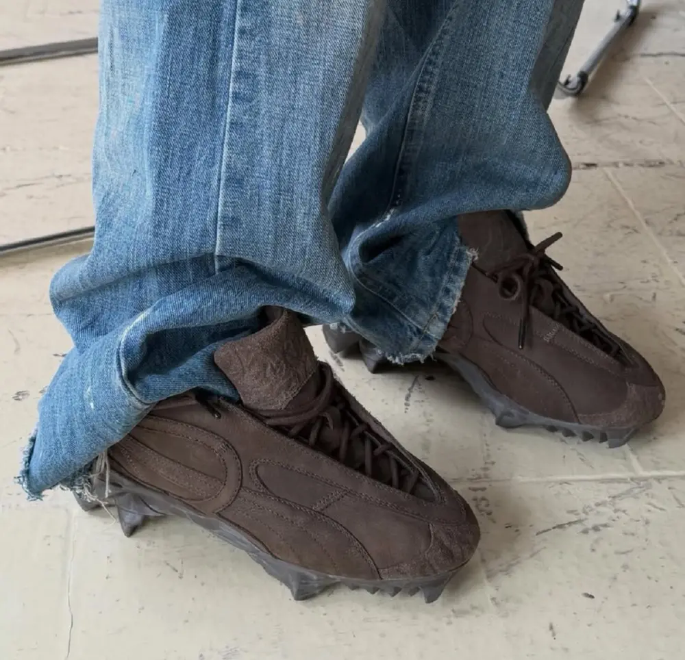 Giày Puma Beisser x No Faith Studios ‘Chocolate’ 405984-01 - Ảnh 3