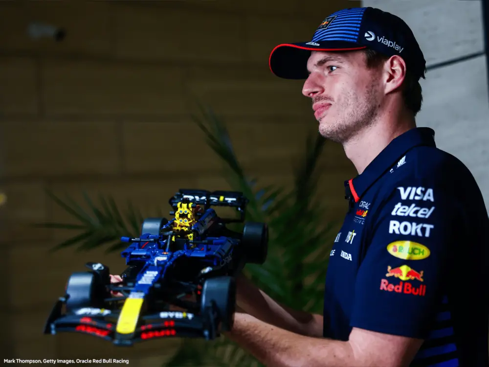 Mô hình Lego Oracle Red Bull Racing RB20 F1 Car 42206 - Ảnh 3