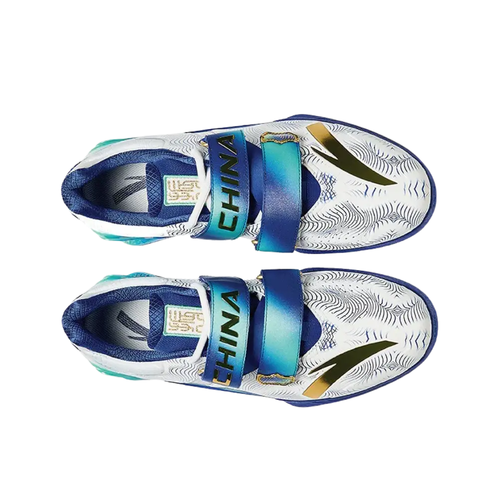 Giày Anta Cross Training Weightlifting ‘White Blue’ 412440101-6 - Ảnh 6