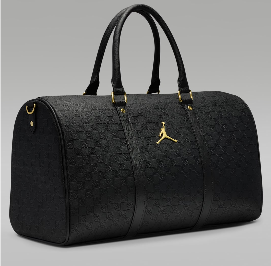 Alternative view of Túi Nike Jordan Monogram Duffel Bag ‘Black’ HV2856-011