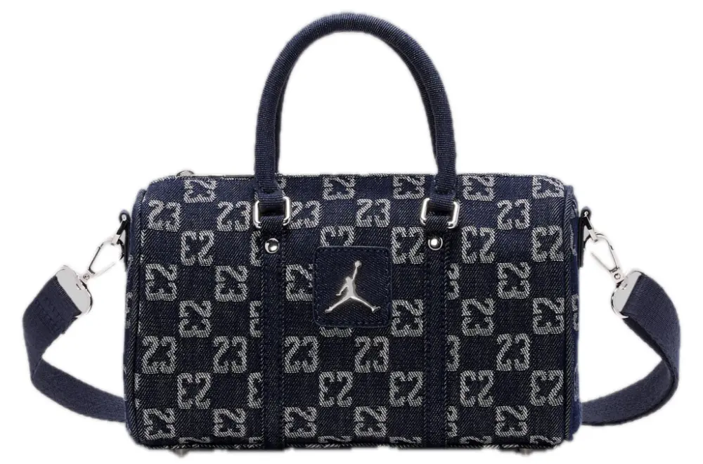 Túi Nike Air Jordan Monogram Duffle Bag ‘Navy’ IZ8440-455