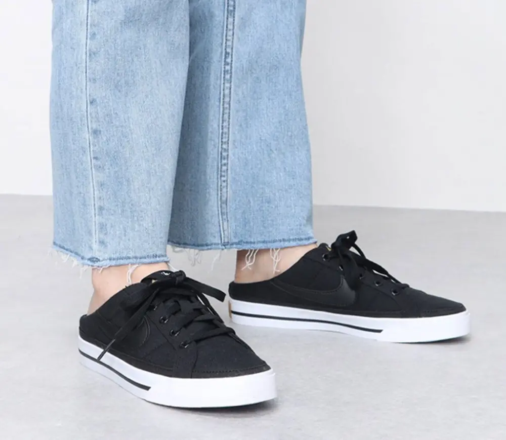 Alternative view of Giày Nike Wmns Court Legacy Mule ‘Black’ DB3970-001