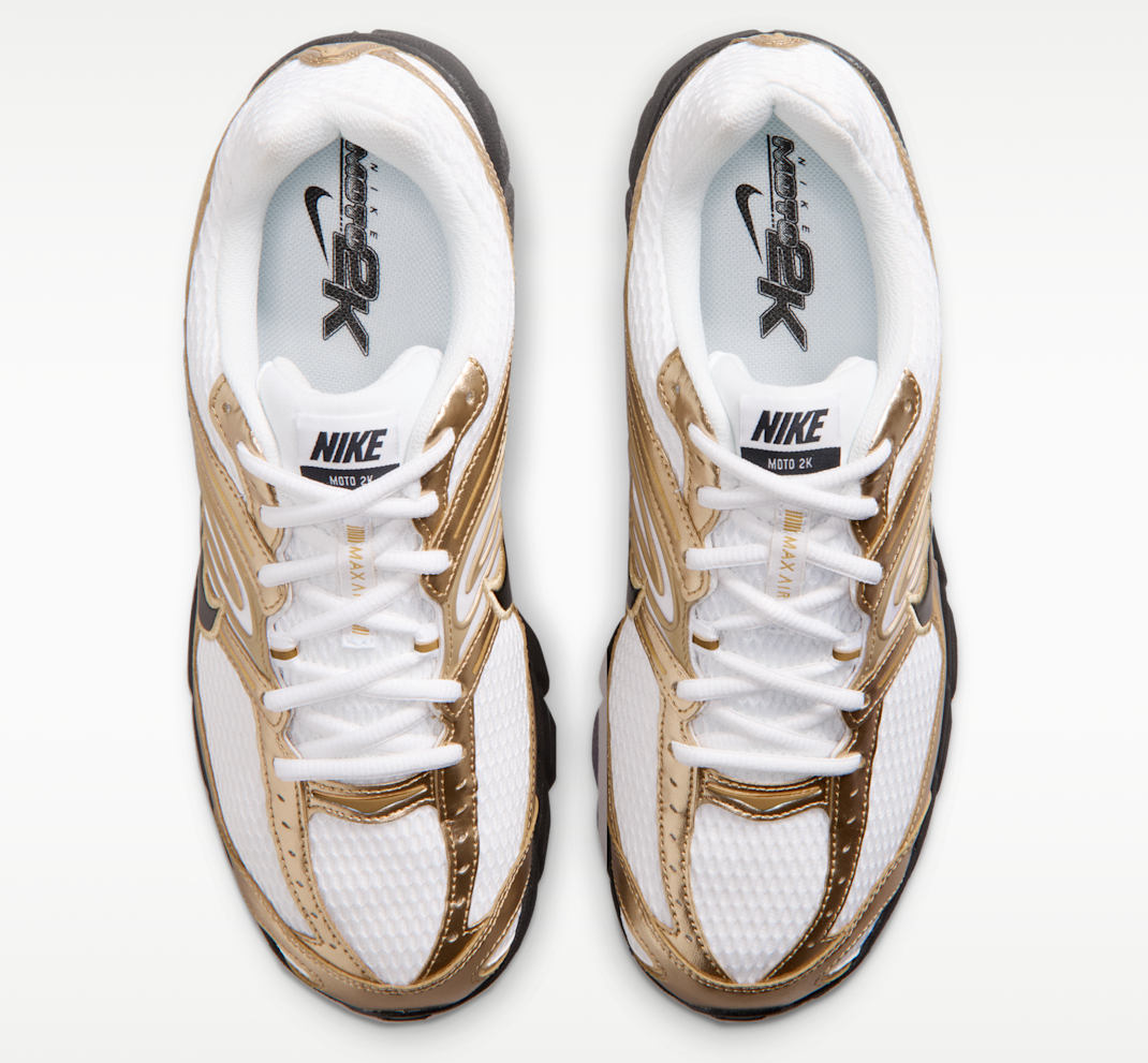 Alternative view of Giày Nike Air Max Moto 2K ‘White Metallic Gold’ IV2870-100