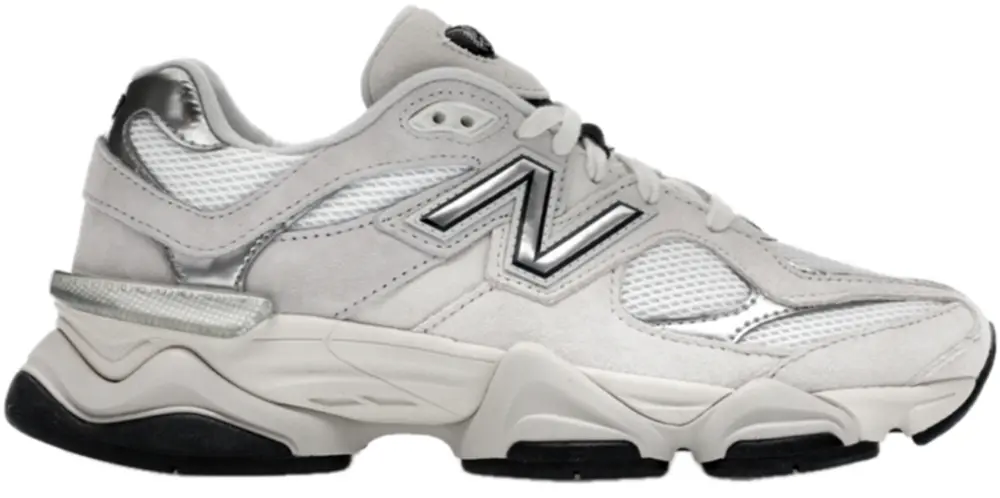 Giày New Balance 9060 ‘White Black Metallic Silver’ U9060JRB