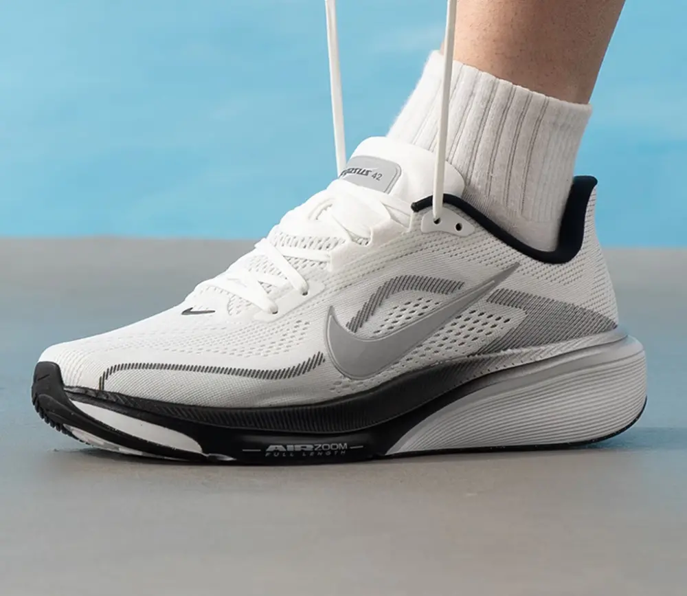 Alternative view of Giày Nike Air Zoom Pegasus 42 ‘White Black Silver’ II7210-100