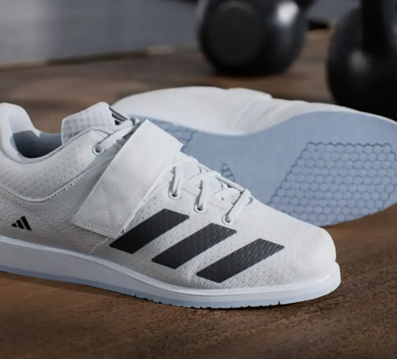 Giày Adidas Powerlift 5 White Black 'Crystal Sky' JP6199 - Ảnh 5