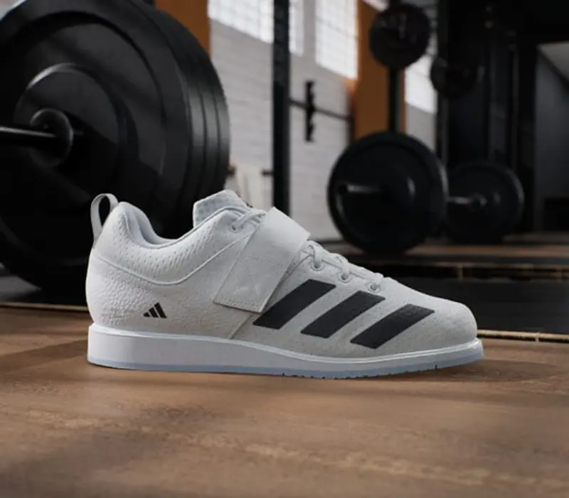 Giày Adidas Powerlift 5 White Black 'Crystal Sky' JP6199 - Ảnh 4