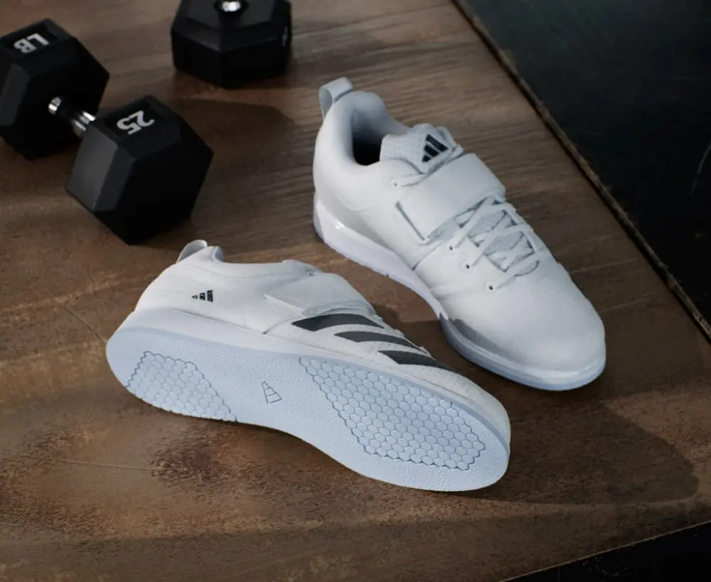 Giày Adidas Powerlift 5 White Black 'Crystal Sky' JP6199 - Ảnh 3