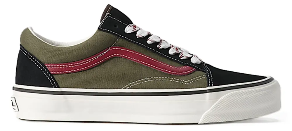 Giày Vans Premium Old Skool 'Olive Green' VN000D9JBKO