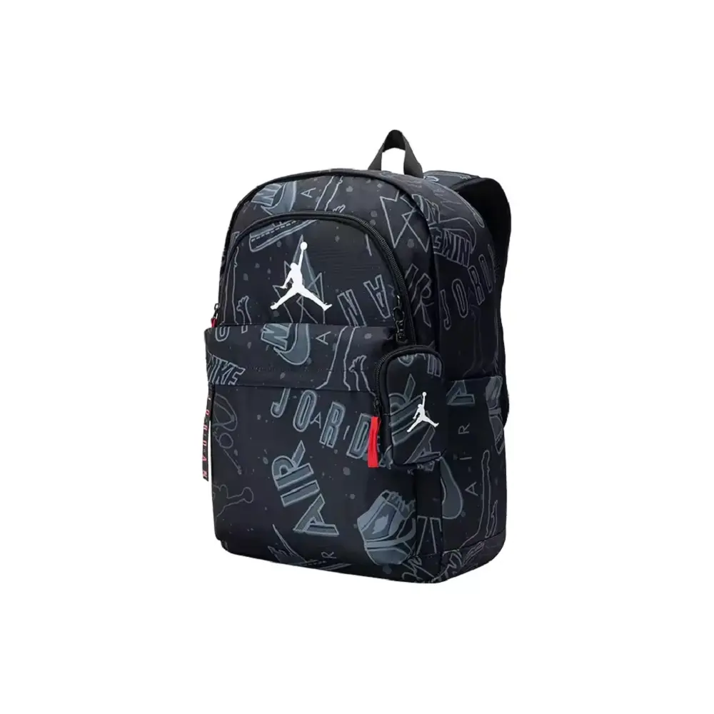 Balo Nike Jordan Polyester Backpack ‘Black’ JD2513167GS-002 - Ảnh 4
