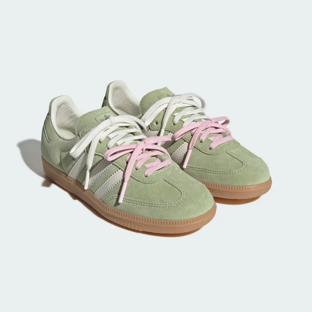 Giày Adidas SAMBA OG W 'Magic Lime' KH8706 - Ảnh 4