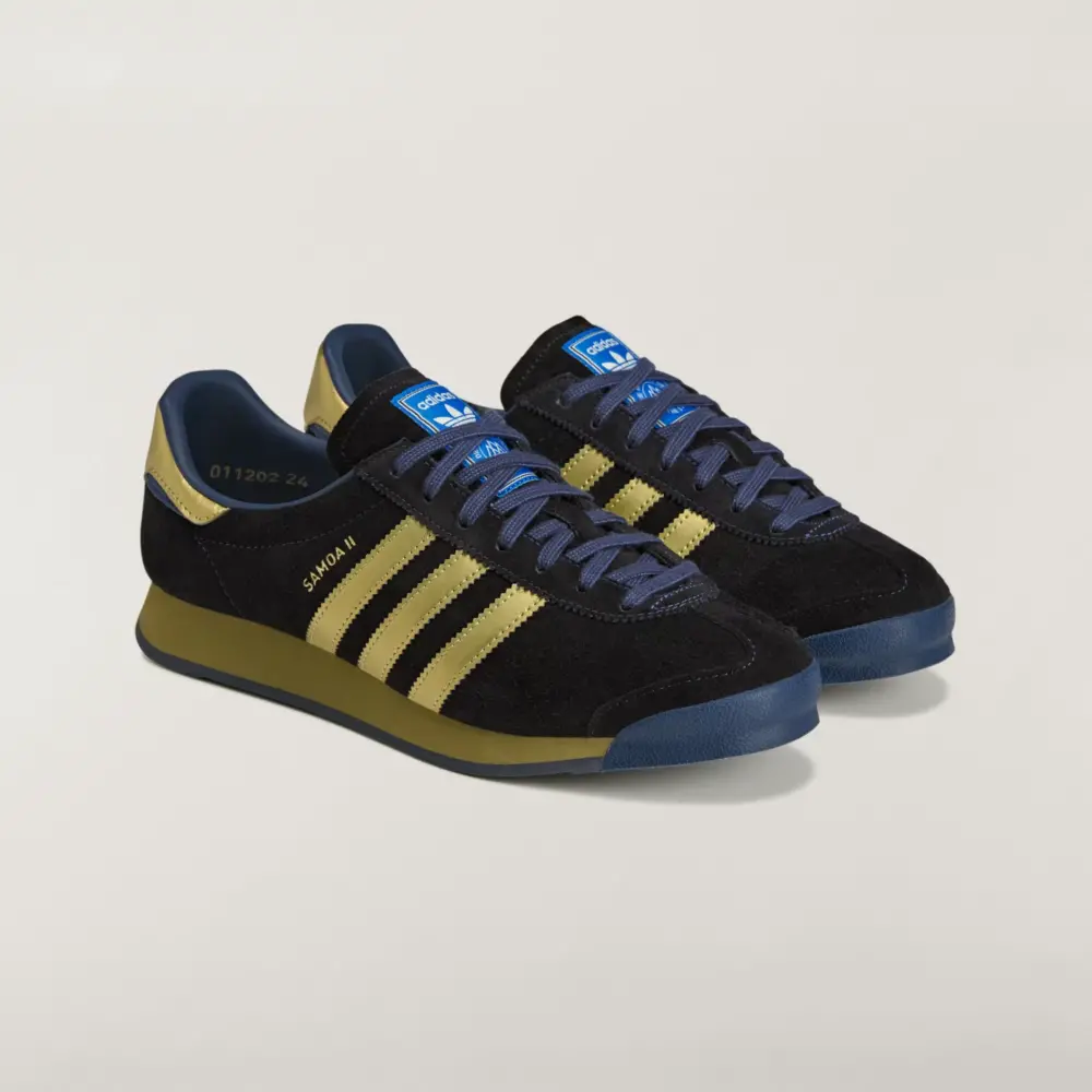 Giày Adidas SAMOA II SPZL 'Tech Indigo' KK4219 - Ảnh 4
