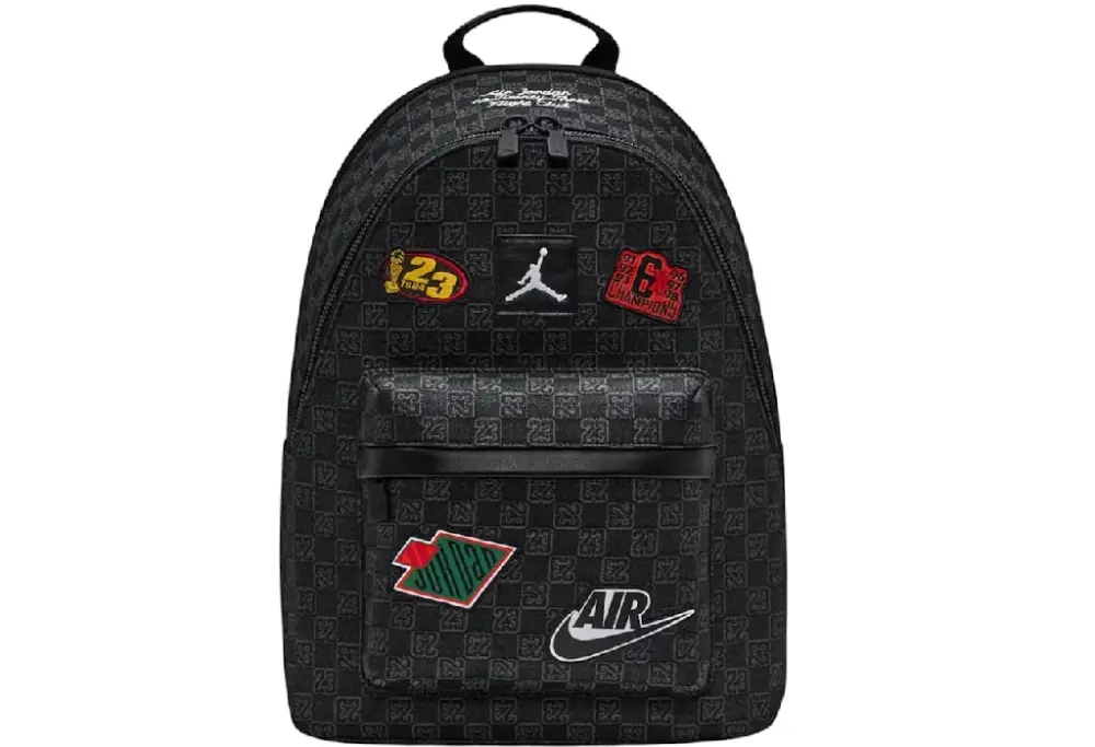 Balo Nike Air Jordan Monogram Backpack 20L ‘Black’ MA9155-023