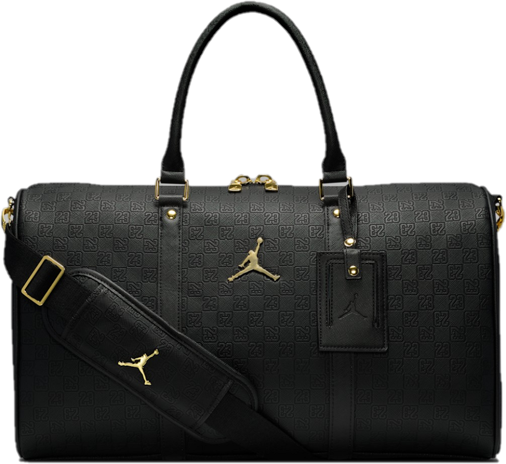 Túi Nike Jordan Monogram Duffel Bag ‘Black’ HV2856-011