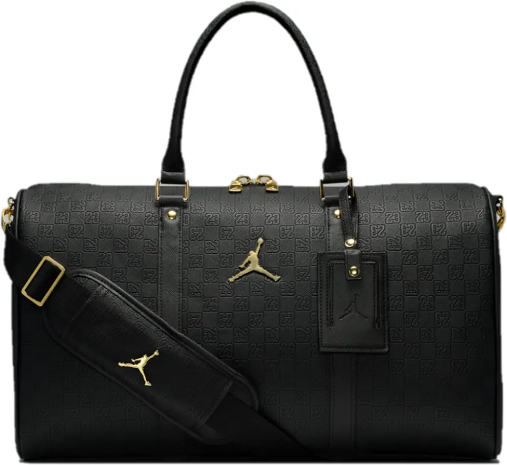 Túi Nike Jordan Monogram Duffel Bag ‘Black’ HV2856-011