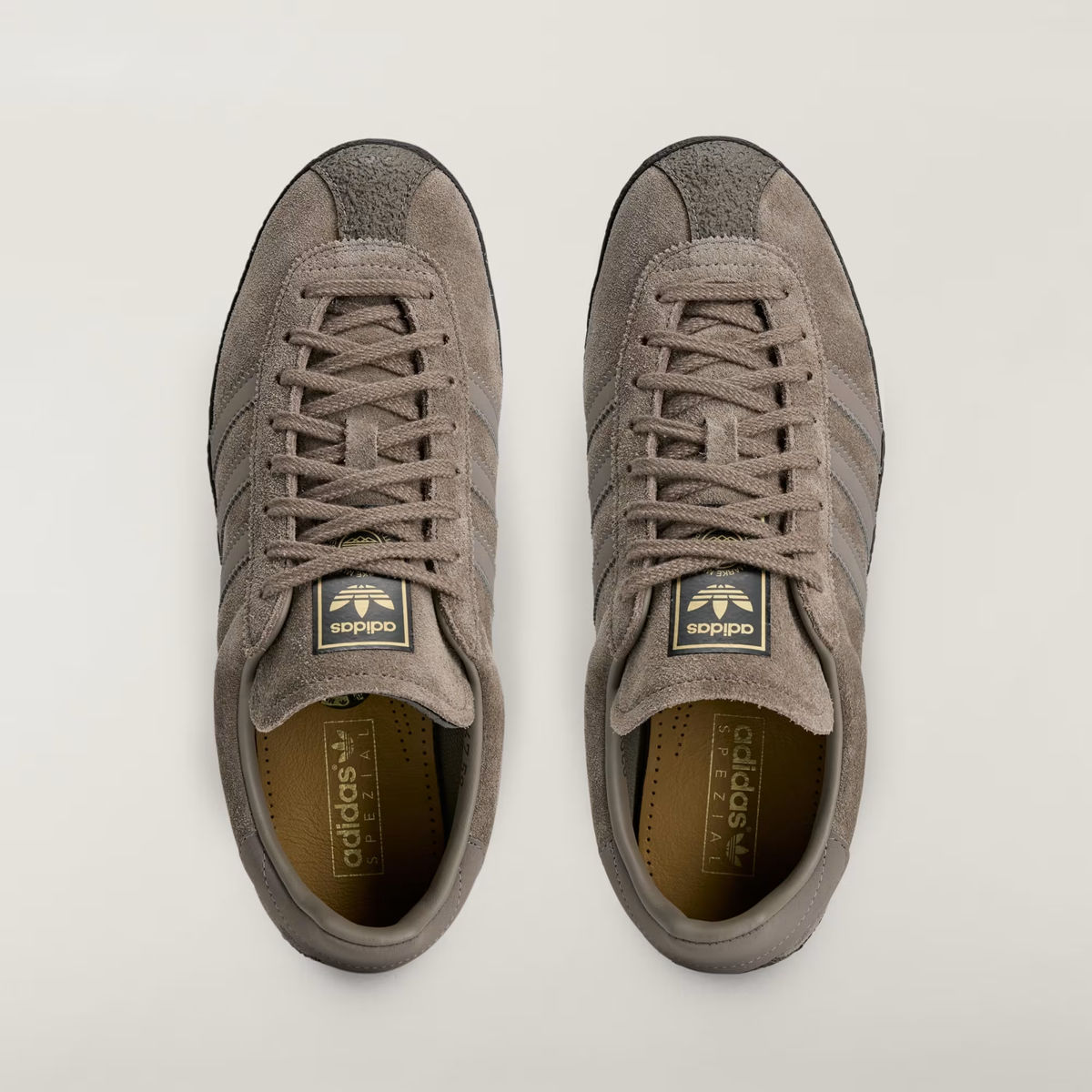 Giày Adidas Originals Mendacino SPZL 'Blanch Brown' KK3671 - Ảnh 4