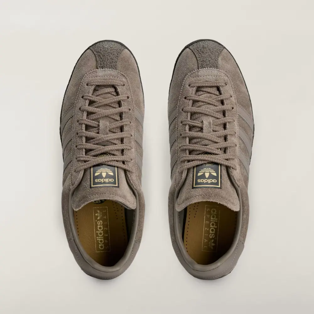 Giày Adidas Originals Mendacino SPZL 'Blanch Brown' KK3671 - Ảnh 4
