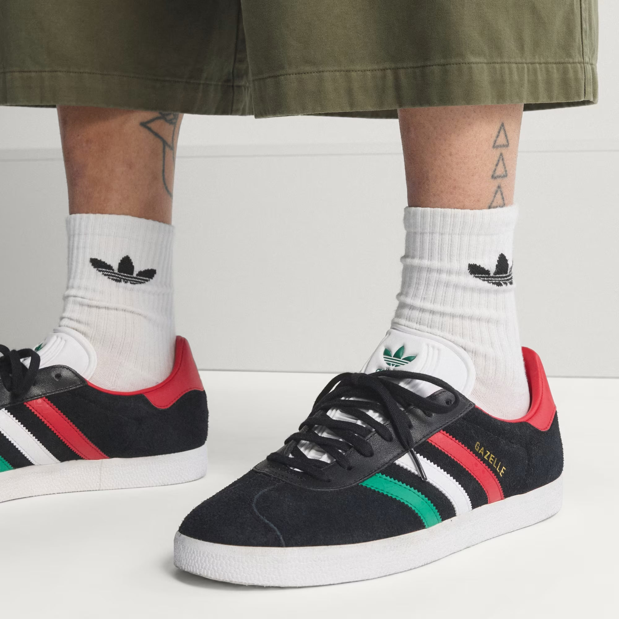 Giày Adidas x Someone Somewhere Gazelle 'Core Black' HQ9441 - Ảnh 5