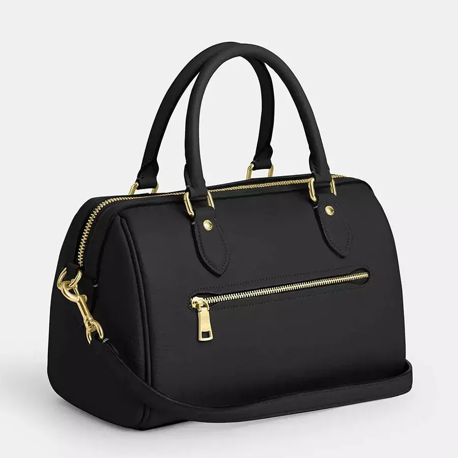 Alternative view of Túi Coach Rowan Satchel Handle Bag ‘Black’ CV403