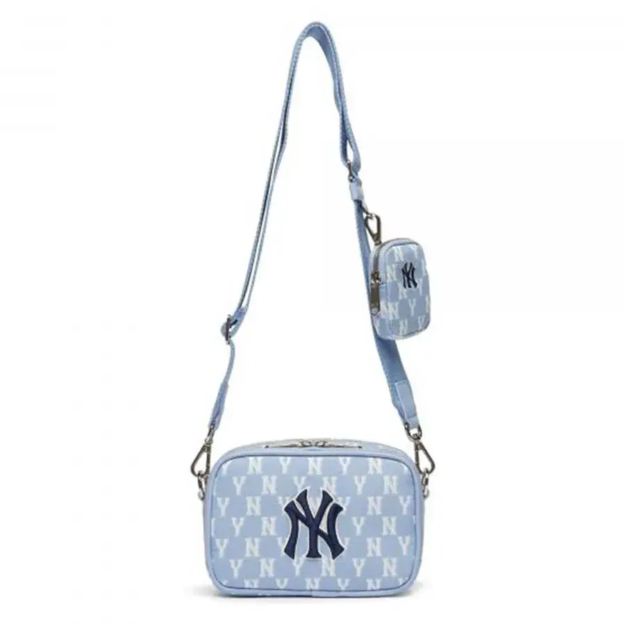 Alternative view of Túi MLB Monogram Jacquard Mini 'Blue' 3ACRS022N-50BLL