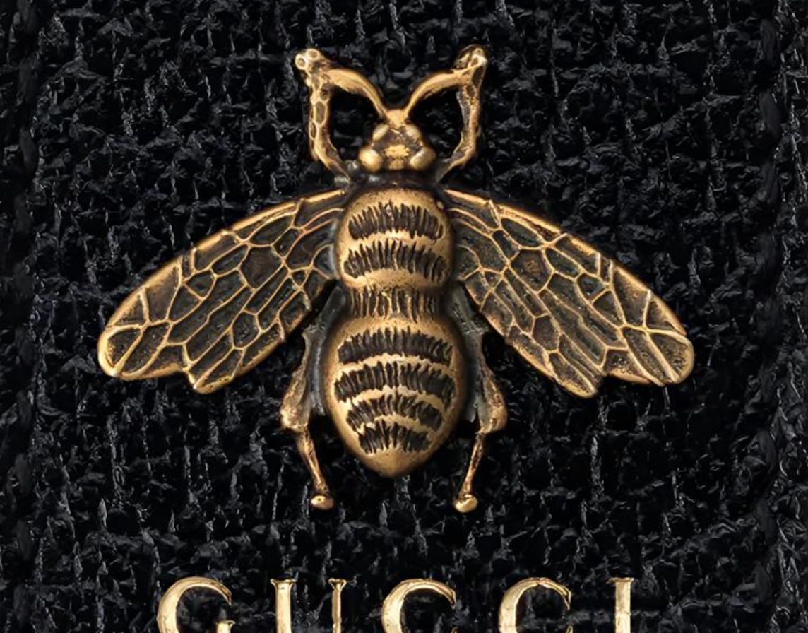 Ví Gucci Animalier Leather Money Clip 'Black' 522914-DJ20T-1000 - Ảnh 3