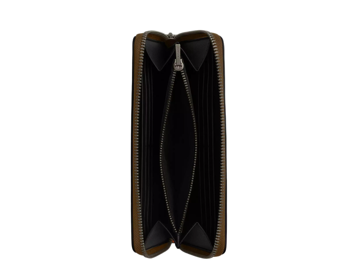 Alternative view of Ví Coach Long Wallet ‘Brown’ CDP82-QBGRN