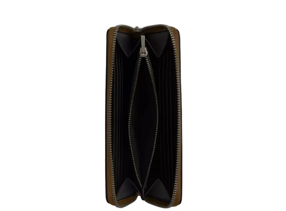Alternative view of Ví Coach Long Wallet ‘Brown’ CDP82-QBGRN
