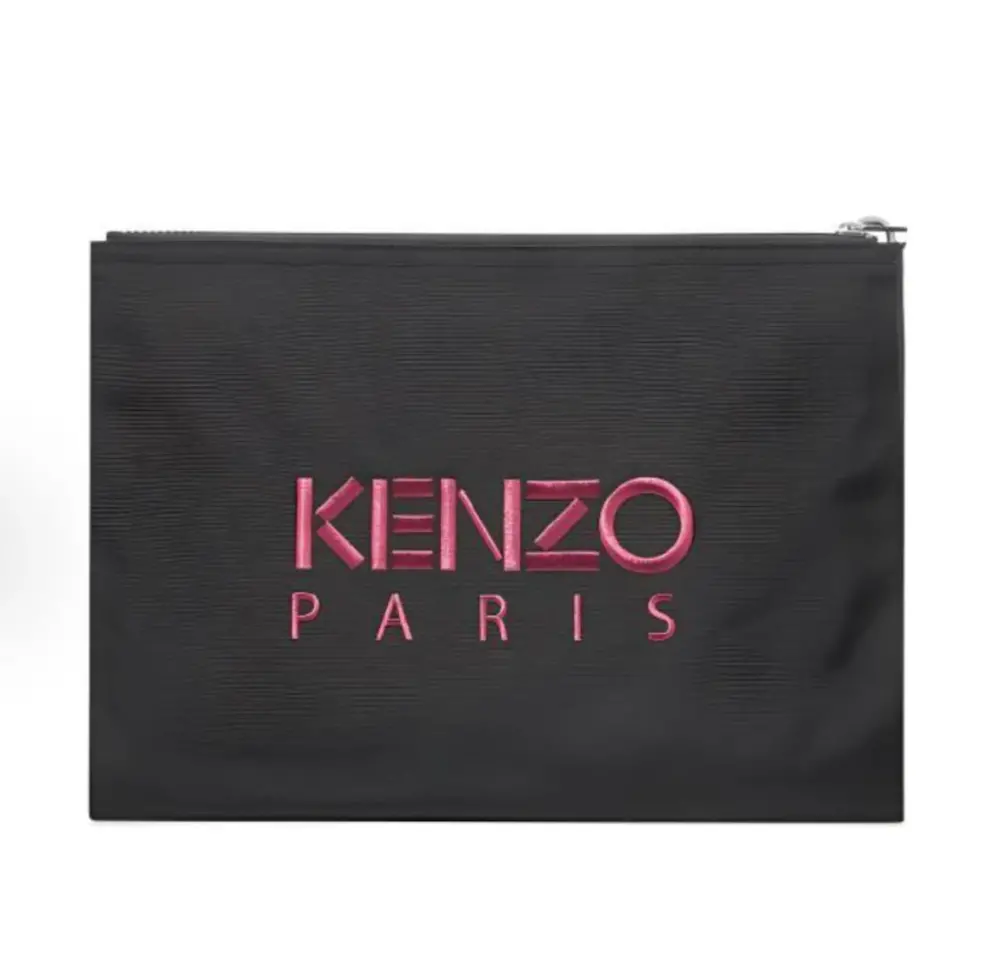 Alternative view of Túi Kenzo Canvas Tiger Logo Clutch 'Black' 5PM322F20-99G