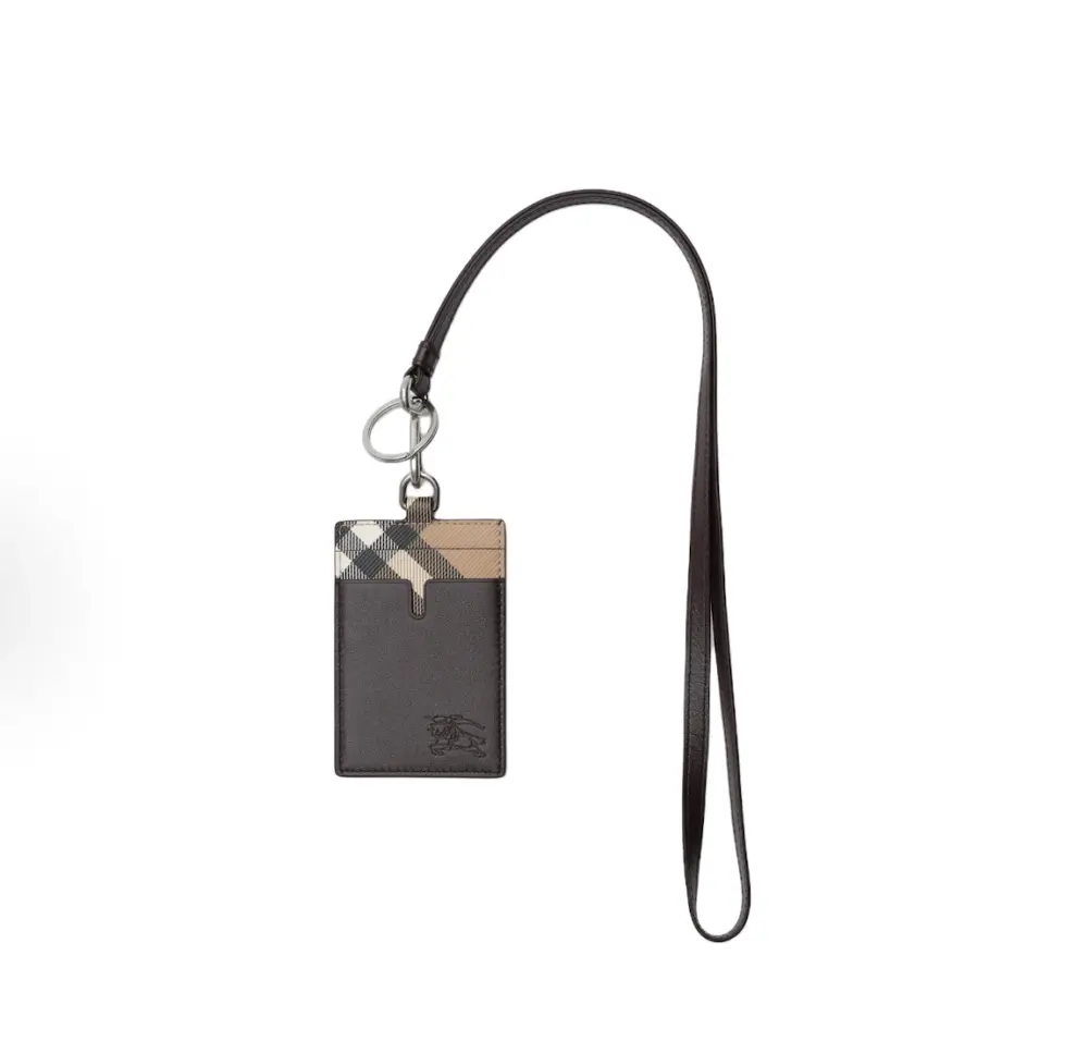 Ví Burberry Pop Check Lanyard 'Brown' 81197811 - Ảnh 3