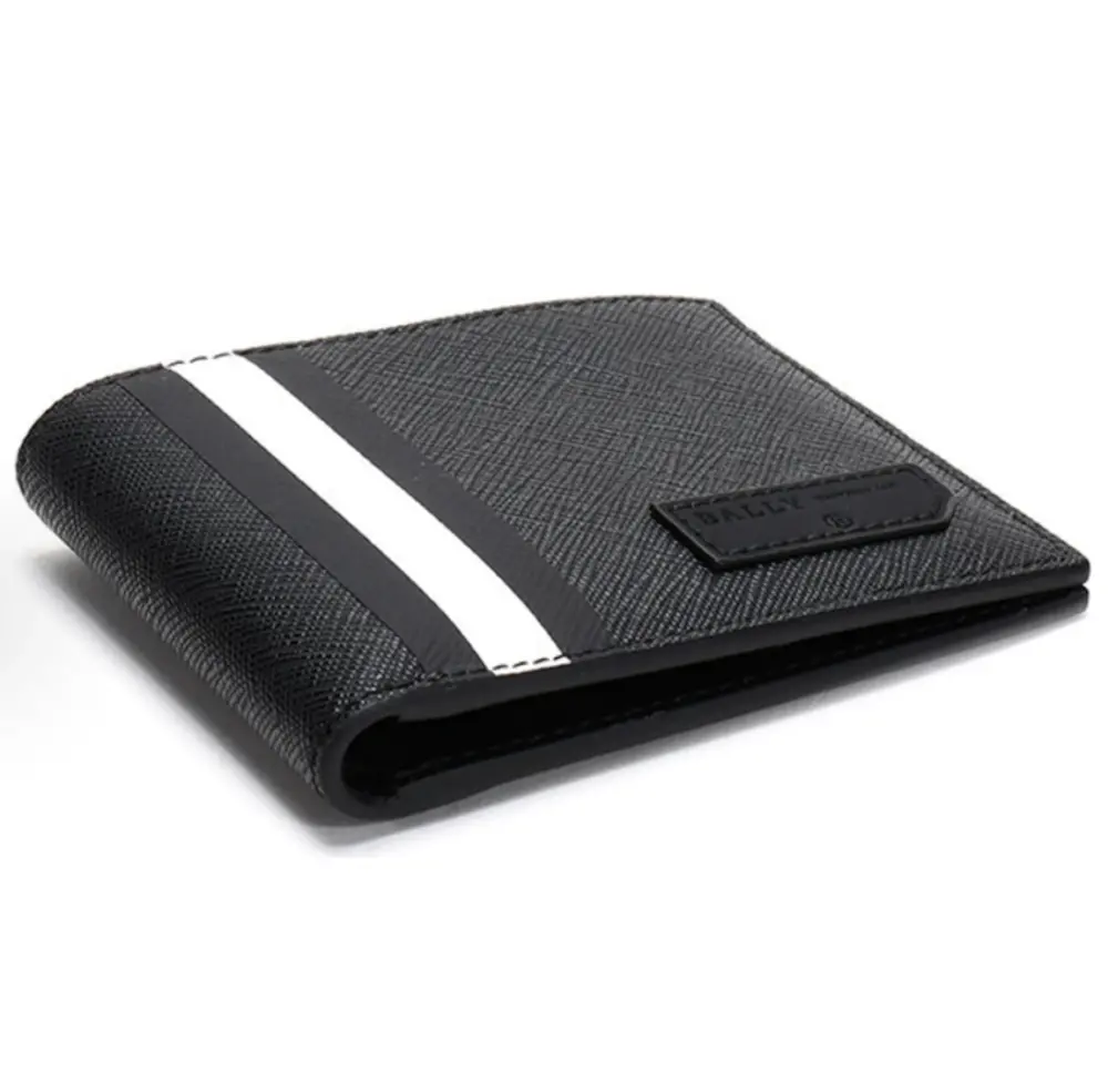 Ví Bally Leather Wallet 'Black' BEVYE-OF-30 - Ảnh 4