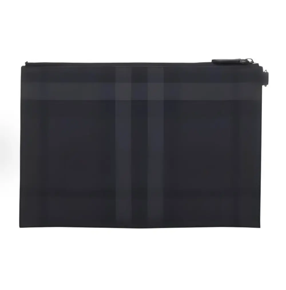 Túi Burberry Edin Pouch 'Charcoal' 80746931 - Ảnh 4