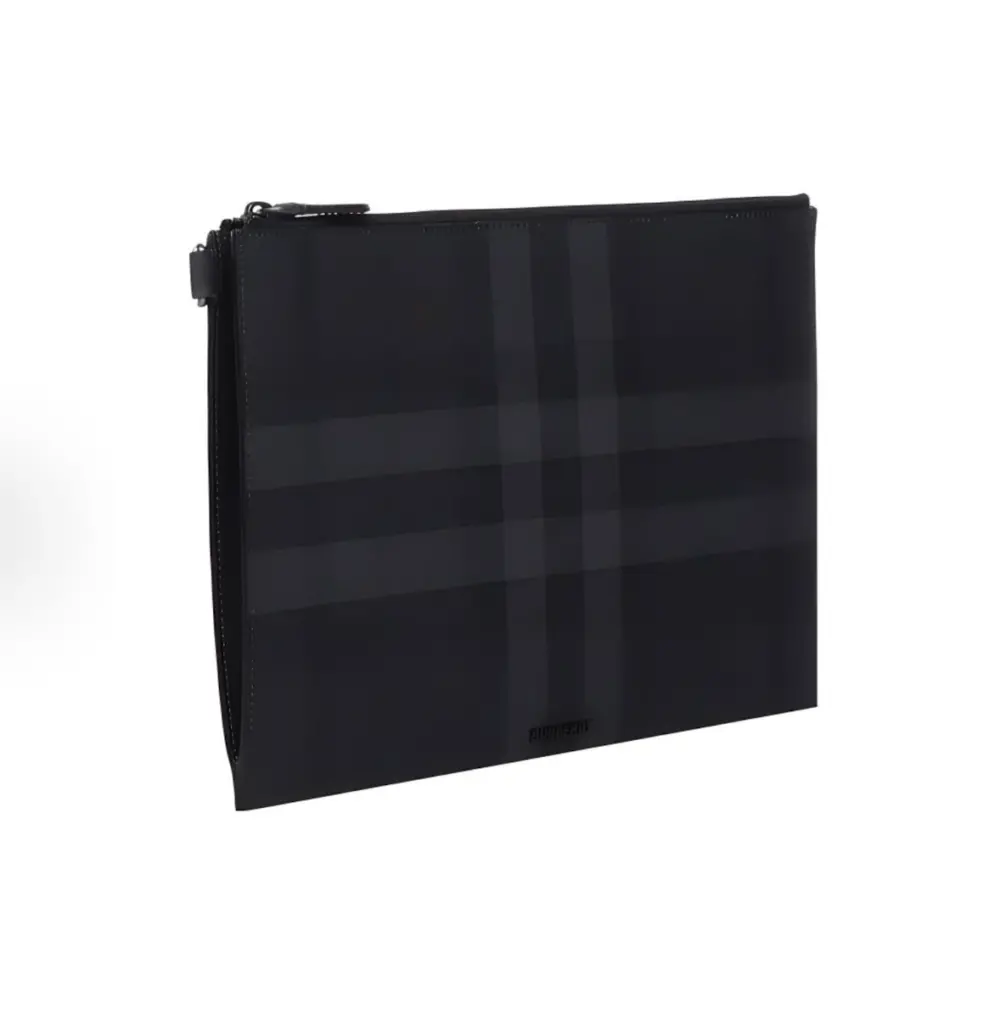 Túi Burberry Edin Pouch 'Charcoal' 80746931 - Ảnh 3