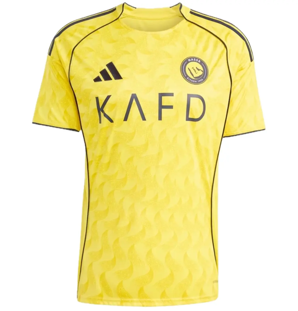 Áo Adidas Al Nassr FC 25/26 Home Ronaldo JN7982