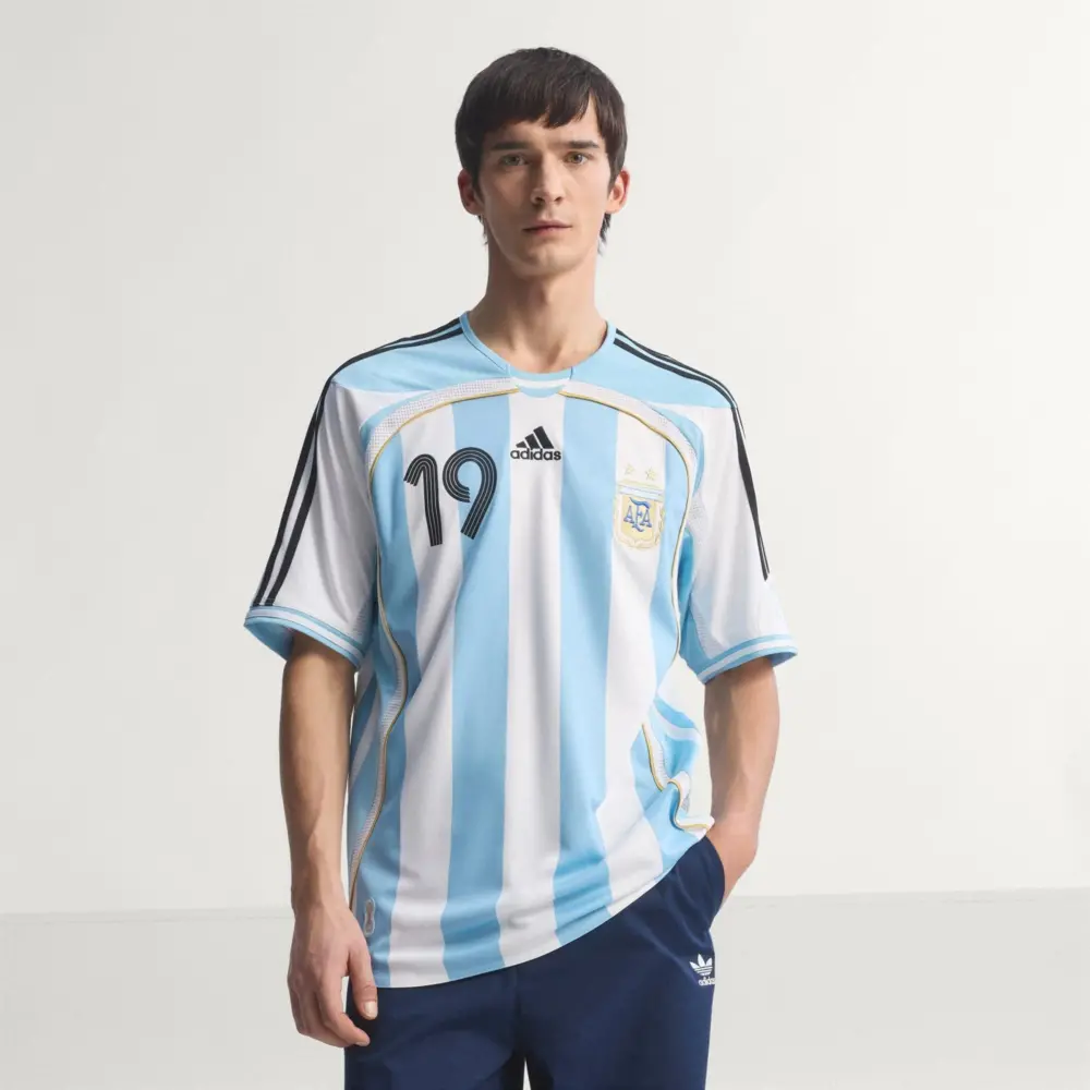 Áo Adidas Argentina 2006 Messi Home JN3708 - Ảnh 7