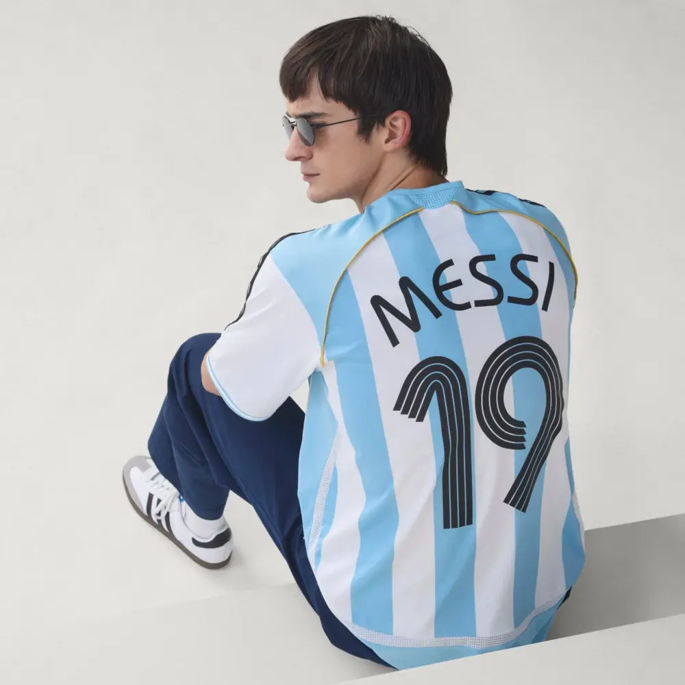 Áo Adidas Argentina 2006 Messi Home JN3708 - Ảnh 5