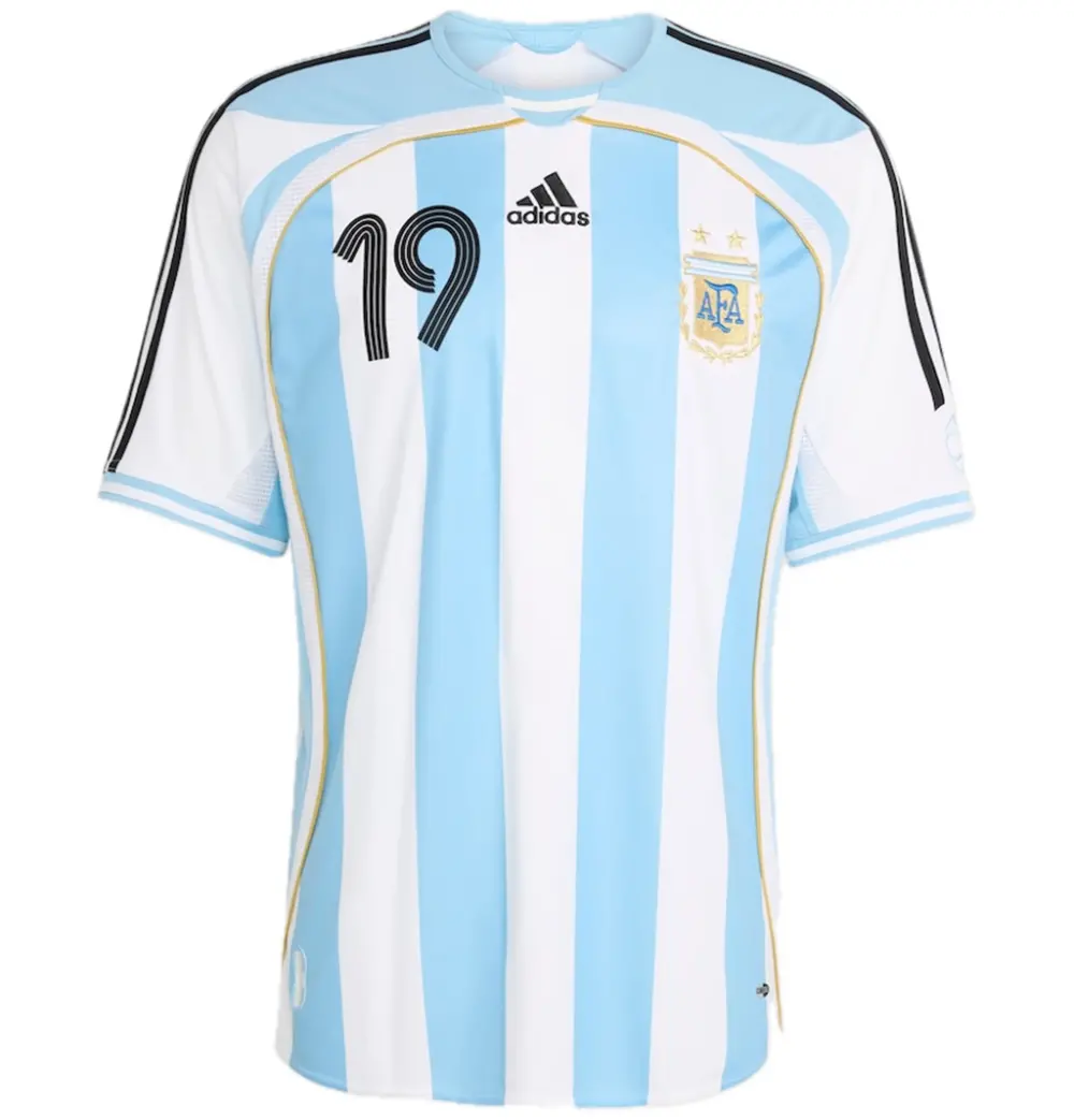 Áo Adidas Argentina 2006 Messi Home JN3708