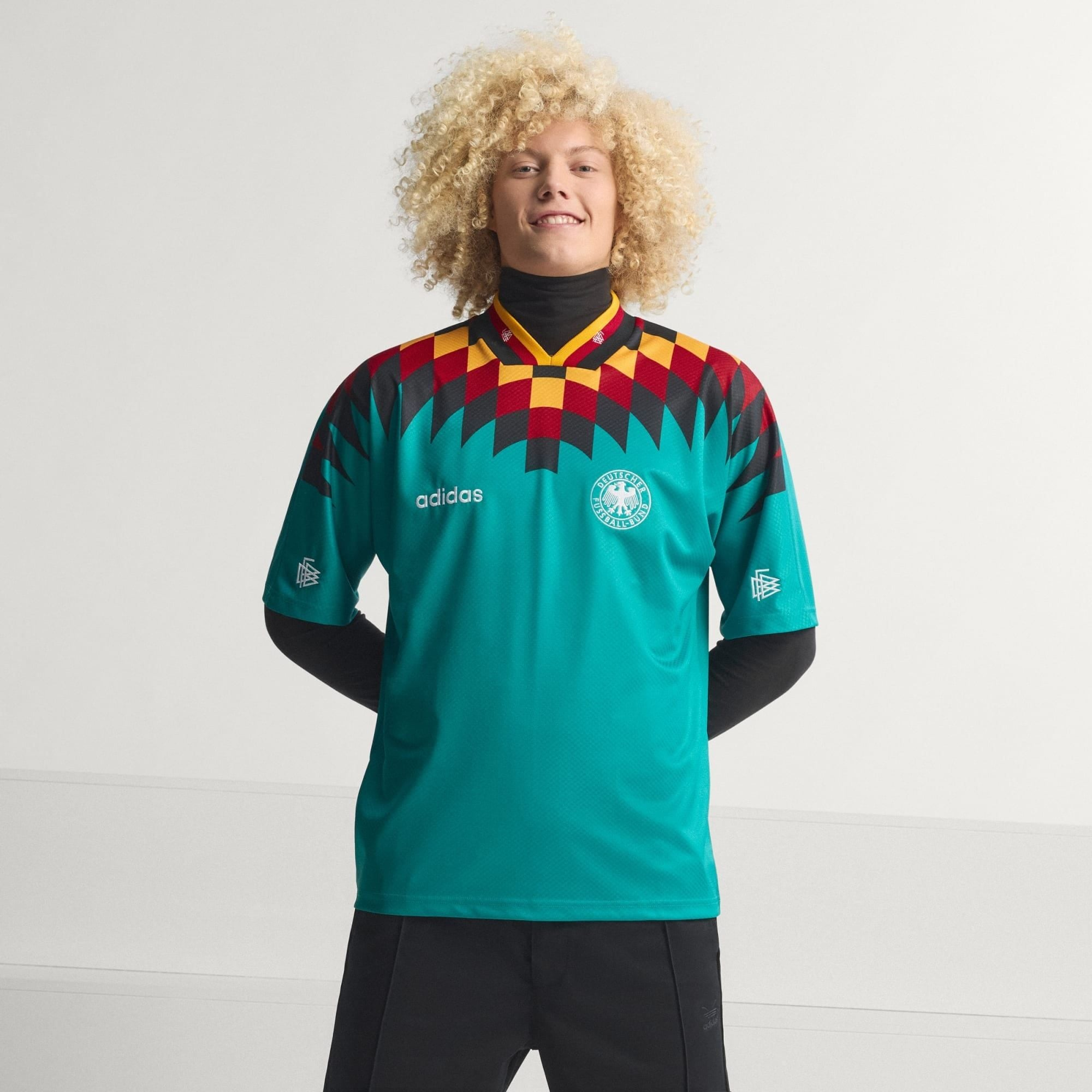 Áo Adidas Germany Away Jersey 1994 JZ6941 - Ảnh 5