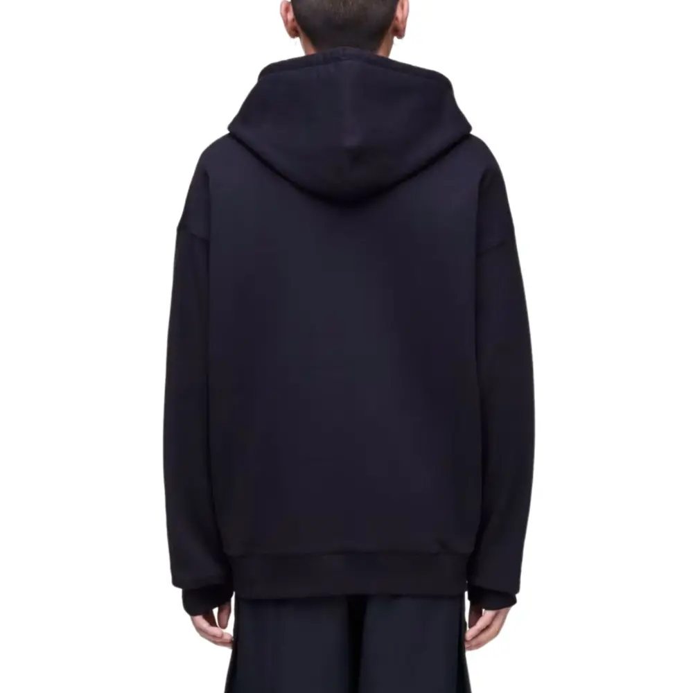 Áo Adidas Y-3 Bruched Terry GFX Hoodie 'Black' KR2208 - Ảnh 4