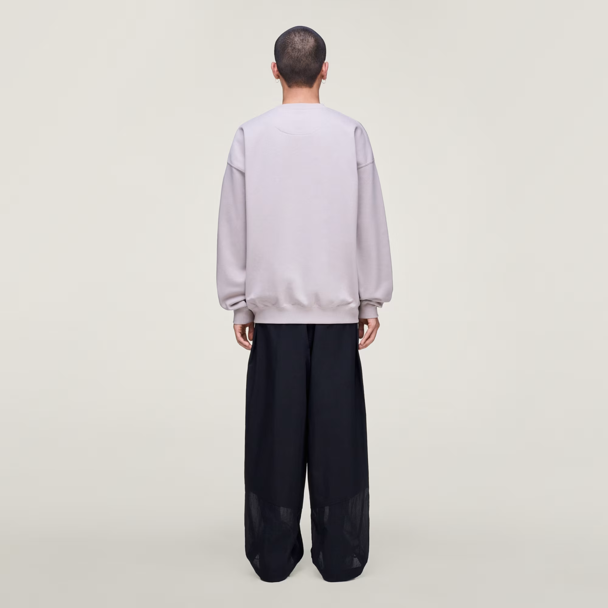 Áo Adidas Y-3 Brushed Terry Crew Sweatshirt 'Beige' KS5450 - Ảnh 3