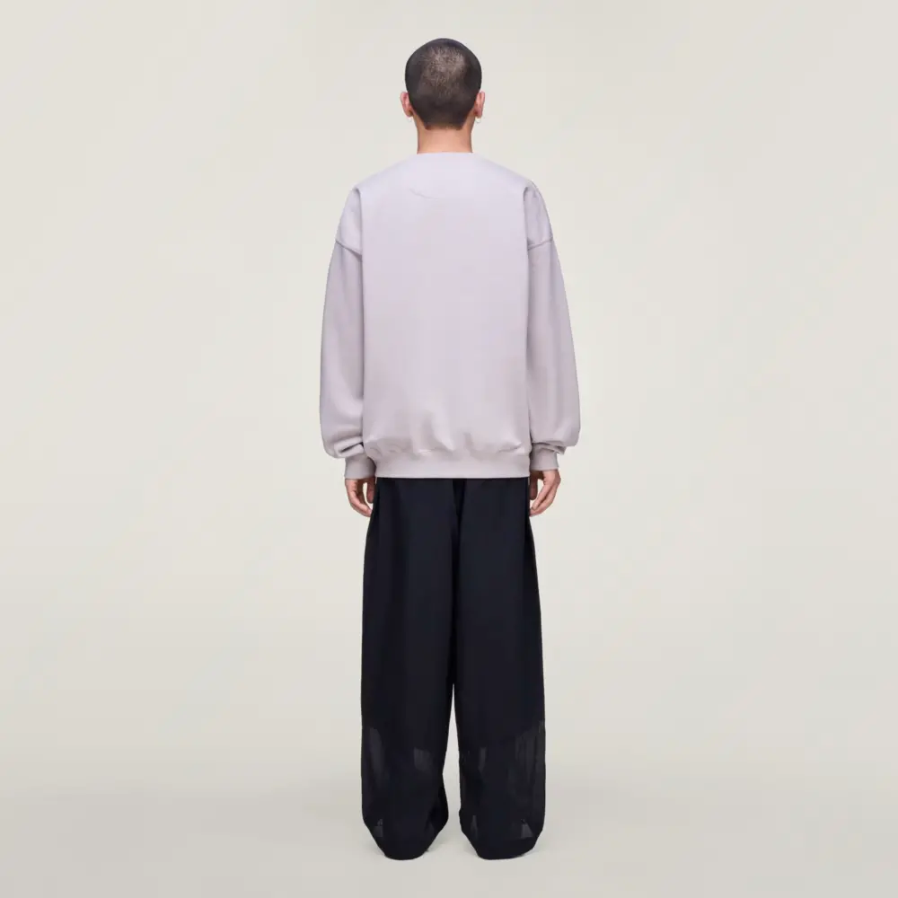 Áo Adidas Y-3 Brushed Terry Crew Sweatshirt 'Beige' KS5450 - Ảnh 3