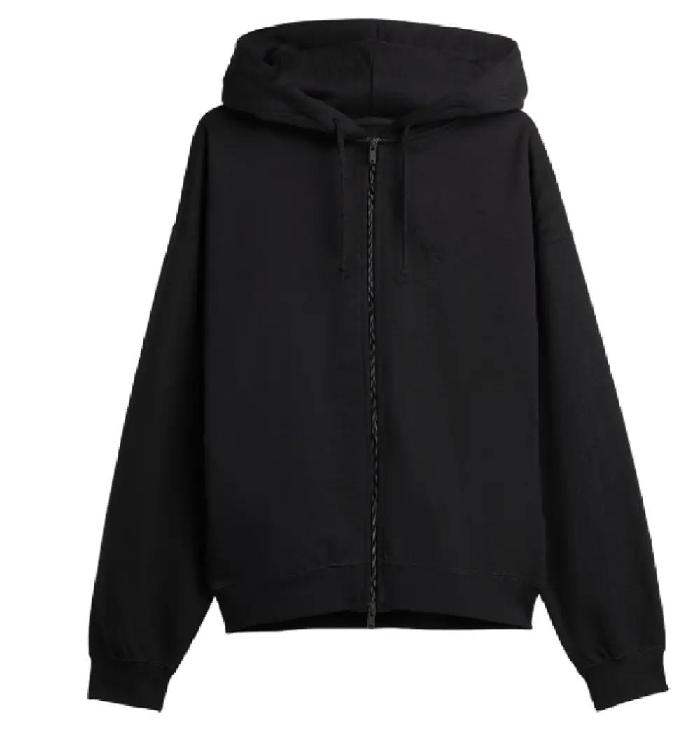 Áo Adidas Y-3 Brushed Terry Zip Hoodie 'Black' KA3107