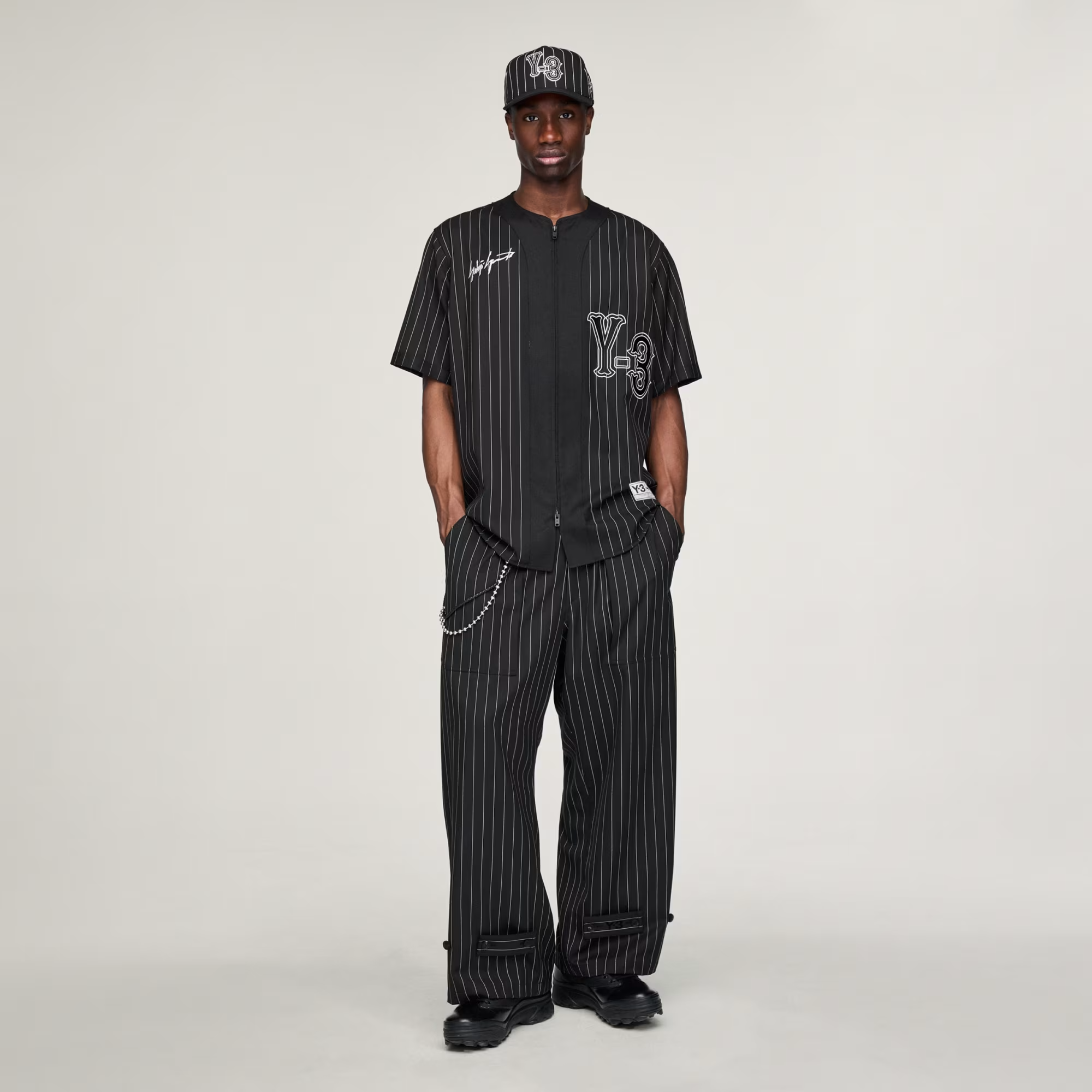 Áo adidas Y-3 Elite 5 Baseball Shirt 'Black' KS7640 - Ảnh 4